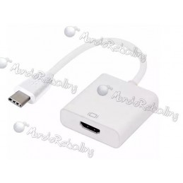 Adaptador Usb-c 3.1 Type C A Hdmi Macbook Chromebook Tablet