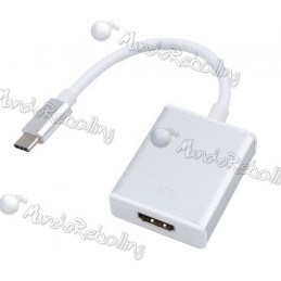 Adaptador Usb-c 3.1 Type C A Hdmi Macbook Chromebook Tablet