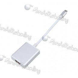 Adaptador Usb-c 3.1 Type C A Hdmi Macbook Chromebook Tablet