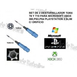 Set Destornilladores Xbox 360, PS4, PS4 Slim Fat Pro