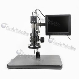 Microscopio Profesional con Monitor LCD HD 14MP BAKU BA-002