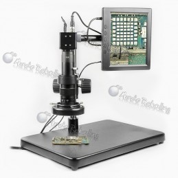 Microscopio Profesional con Monitor LCD HD 14MP BAKU BA-002