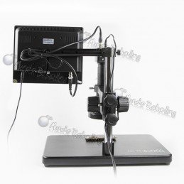 Microscopio Profesional con Monitor LCD HD 14MP BAKU BA-002