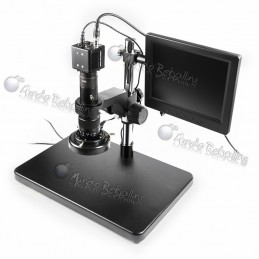 Microscopio Profesional con Monitor LCD HD 14MP BAKU BA-002