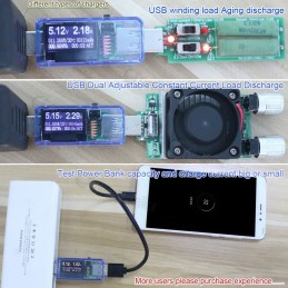 Tester Inteligente 12 en 1 / Voltaje, Amperaje, Capacidad, Otros / Atorch / U96