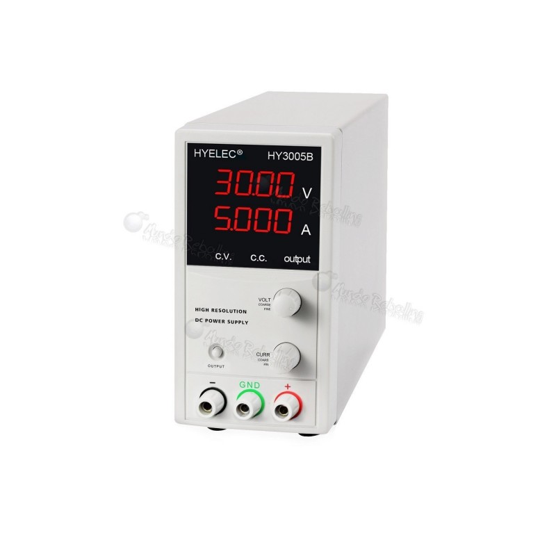 Fuente de Poder Simple Digital / Ele-Tech / HY3005B / 0~30V / 0~5A / Modelo Delgado