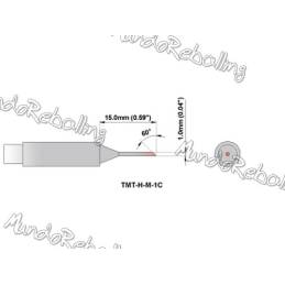 Punta cautin para estaciones de soldar