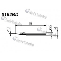 PUNTA FINA PARA CAUTIN ERSA 910BD 15W / 162BD