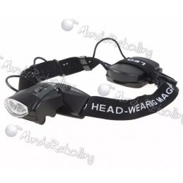 Lentes Lupa 6x Con Luz Led Joyero Relojero 9892C