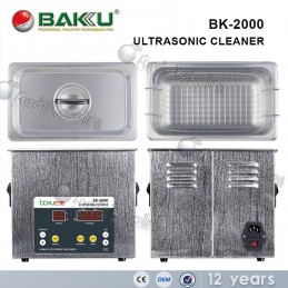 Limpiador (tina) Ultrasonido Baku BK-2000 / 3.2 Lts. / 120W / 220V / Con Calefactor